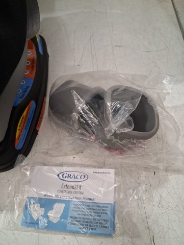 GRACO EXTEND2FIT CONVERTIBLE CAR SEAT - TITUS GREY/BLACK (MODEL: 2149057) image 5