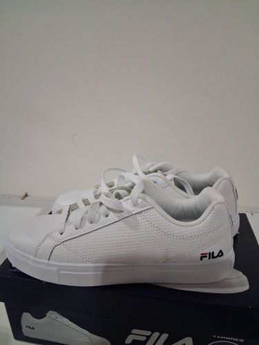WOMENS FILA MEMORY FOAM MERGER SNEAKERS - SIZE 8 - WHITE (STYLE: 1166003) image 2