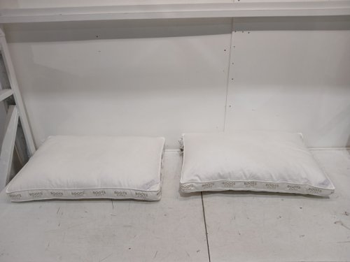 2pk Roots Home HYPOALERGENIC Pillow - 300 thread count - QUEEN - WHITE (MODEL: 8007503) image 4