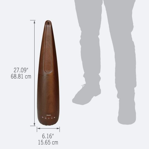 HoMedics Total Comfort 2-in-1 Humidifier with remote - Wood (Model: UHE-WM11BD) image 3
