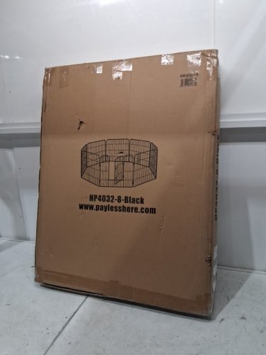 BESTPET 8-PANEL HEAVY DUTY PET PLAYPEN - 40" - BLACK (MODEL: HP4032-8-BLACK) image 2