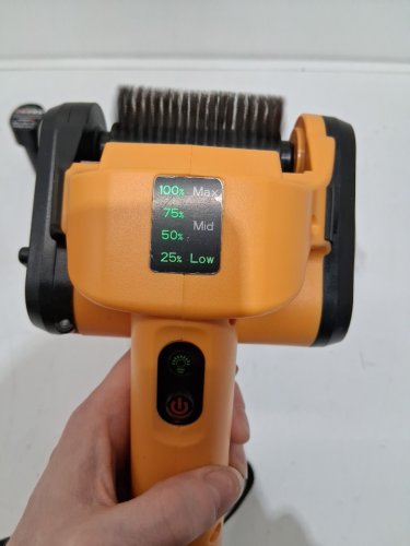 ELECTRIC RECHARGABLE GRILL CLEANER BRUSH - BLACK (MODEL: YD-SKS721) image 4