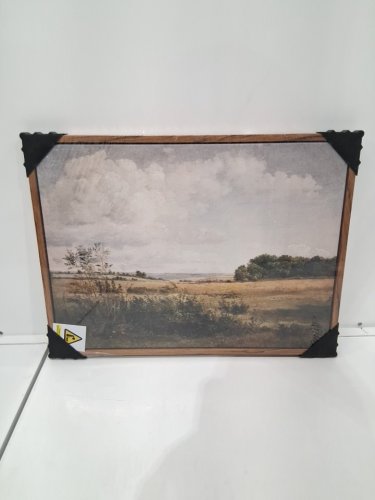 Cuspin Framed Country Landscape Wall Art - 12" x 16" image 2