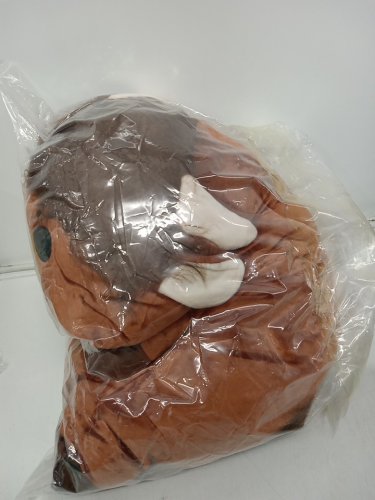 Weighted Highland Cow Plushie - 23.5" - 3lbs - brown image 2