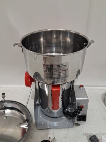 lejieyin electric high speed grain grinder mill for seeds, flour, herbs, spices - 2000W - 1000G capacity - silver (model: 1000A) image 8
