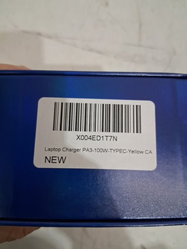 paebai+1 Foldable Compact usb c charger gan - 100W - 6.6ft - yellow (MODEL: YBJPA100PU) image 4