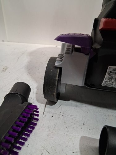 BISSELL AEROSWIFT TURBO UPRIGHT VACUUM WITH CLEANING TOOLS - PURPLE/GREY (MODEL: 1808B) image 8
