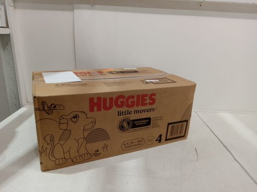 150PK Huggies Little Movers disposable Diapers - Size 4 (22-37lb) - Disney baby lion king (Model: 5631501) image 2