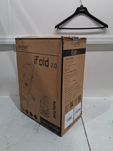 gromast ifold2.0 folding baby stroller - beige/black (model : GT077) image 2