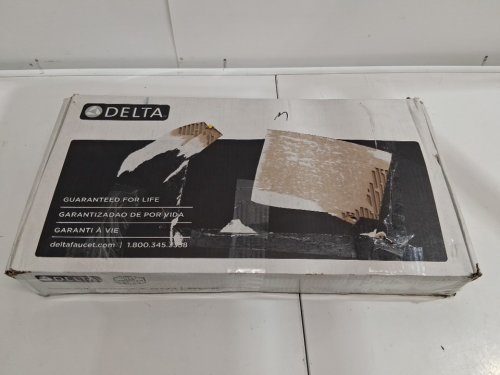 Delta Nicoli U-Spout Kitchen Faucet with Pull Down Sprayer - Champagne bronze (model: 19867LF-CZ) image 6