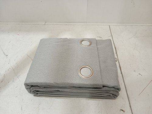 2 panel beautyrest minor collection blackout curtains - 84" x 52" - grey (model: 5596100) image 3