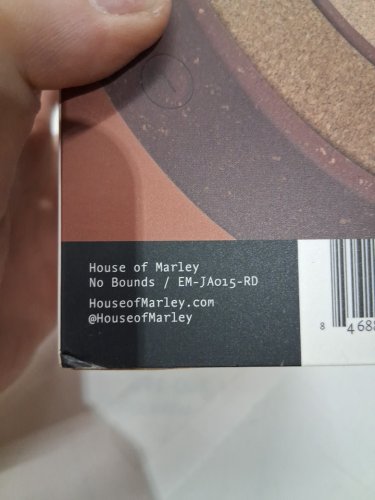 House of Marley No Bounds WATERPROOF Portable Bluetooth Audio System Speaker - Red/Brown (Model: EM-JA015-RD) image 4
