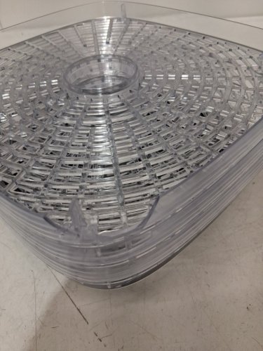 OSTBA adjustable 5-Tray Food Dehydrator Machine - 240W - SILVER (MODEL: GGJ-261B) image 3