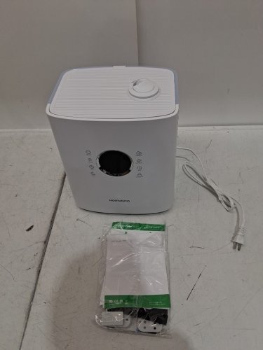 HOMVANA ULTRASONIC WARM & COOL MIST HYYBRID SMART HUMIDIFIER WITH WIFI APP CONNECTION & AROMA TRAY - 6.5L / 861SQ.FT COVERAGE - WHITE/BLACK (MODEL: H111S) image 3