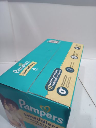 116PK PAMPERS SWADDLERS DISPOSABLE DIAPERS - SIZE 4 image 3