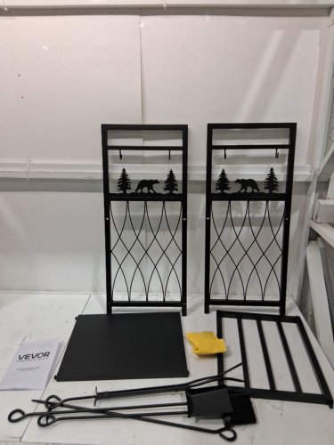VEVOR INDOOR FIREWOOD RACK - 30.1" X 17.9" X 13.0" - BLACK (MODEL: CJDSHUANGCEN) image 3