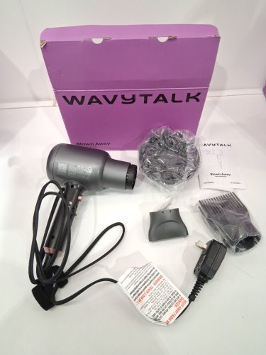 Wavytalk Hair Dryer with Diffuser and Comb - 1875W - 125V - grey (MODEL QL-5917BDC) image 3