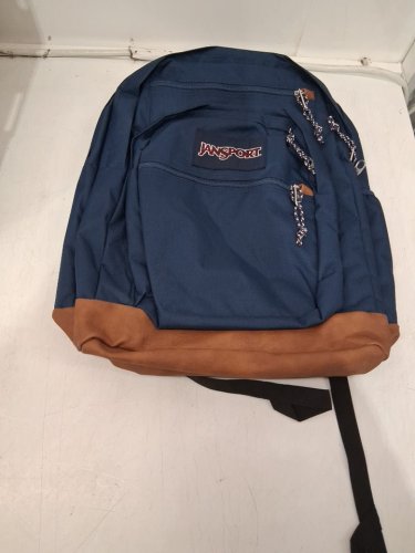 JanSport Cool Student Backpack with 2 Compartments & Ergonomic Shoulder Straps - 34L - Fits 15" laptop - Navy Blue (Style: JS0A2SDD003) image 2