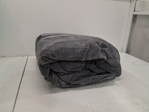 Intex dura-beam series inflatable Pull-Out Sofa *no pump*  - 80" x 91" x 26" - 440lbs capacity - grey (Model: 66552EP) image 2