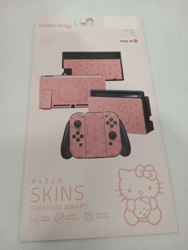 RAZER SKINS premium wrap - for nintendo switch - pink hello kitty image 2