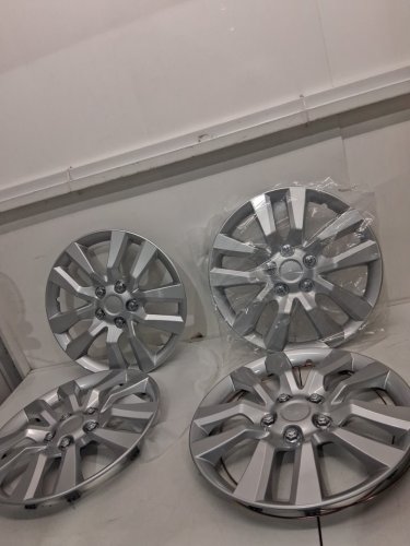 4pc BDK Wheel Rim Cover Hubcaps OEM Style - 16" - silver (model : kt1049-16s/l) image 4