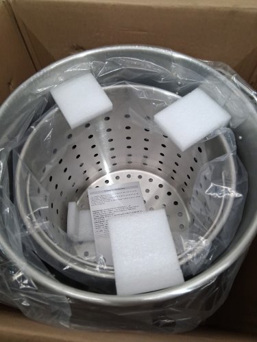 Stainless Steel Commercial Stockpot - 42QT - steel (model: SP42QT354006S) image 3
