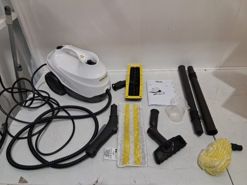 Karcher SC3 EasyFix portable Steam Cleaner with attachments -1l- 1450w - white (model: sc 3) image 3