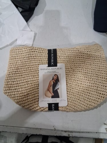 BANANA REPUBLIC RAFFIA TOTE BAG - one size - beige (model: 1966925) image 2