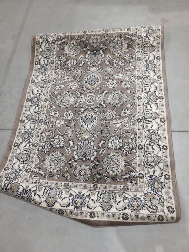 Superior Lille Collection Indoor Area Jute Backing Rug - 4FT X 6FT - BROWN (MODEL: 4X6RUG-LILLE-BR) image 3