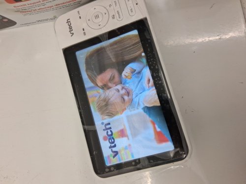 vtech digital video baby monitor with pan and tilt - 5" - white (model: vm5267) image 4