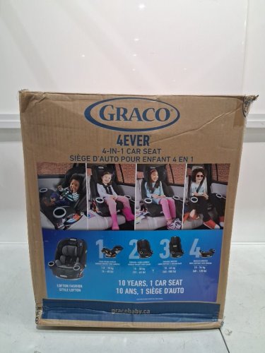 GRACO 4EVER 4-IN-1 CAR SEAT WITH RAPID REMOVE COVER - LOFTON STYLE (MODEL: 2165949) image 2