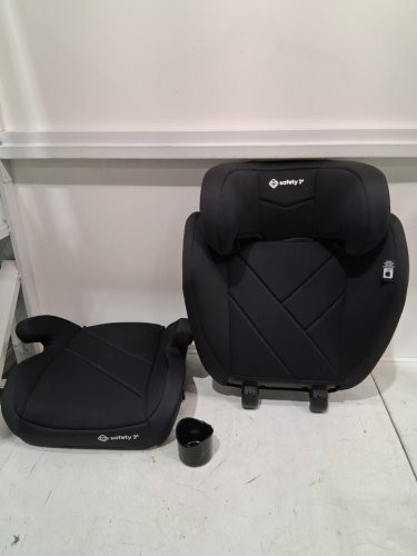 SAFETY 1ST GROWMATE 2-IN-1 BELT-POSITIONING BOOSTER CAR SEAT - 40–100LBS - HEXAGON HORIZON BLACK (MODEL: 22267CHHR) image 3