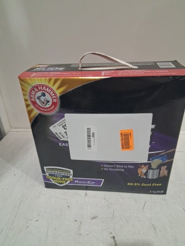 ARM AND HAMMER CLUMP & SEAL SLIDE 99.9% DUST FREE NON-STOP ODOUR CONTROL CAT LITTER - 20LBS image 2