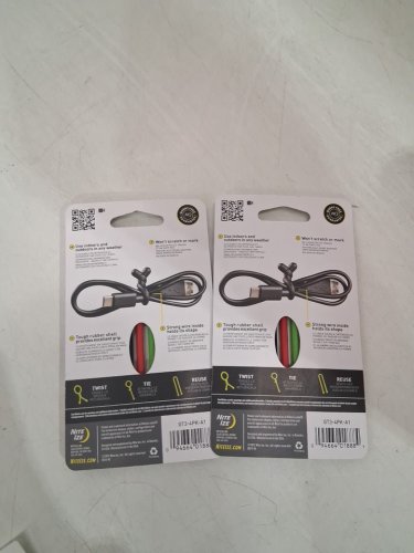 2(4PK) NITE IZE Gear Tie Reusable Rubber Twist Tie - 3" - multicolor image 3
