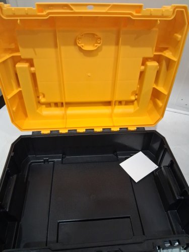 3PC DEWALT TSTAK Modular Portable Tower Toolbox Removable Tool Storage System with Wheels - 20" x 17" x 27" - YELLOW/BLACK (MODEL:DWST60404) image 6
