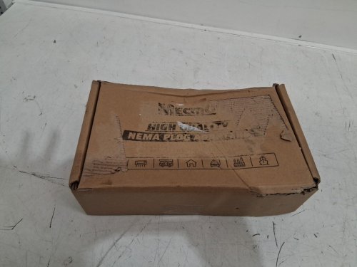 MECMO RV Distribution Adapter, 4-Prong to Mutiple Household Outlet with 20amp Circuit Breaker - 50 amp to 20 amp - yellow (model: ‎XN1450P-B) image 2