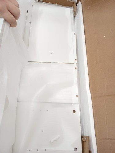 3-Tier Storage Desktop Bookshelf - 31" x 37" x 10" - White (Model: RBDH2DWH) image 6