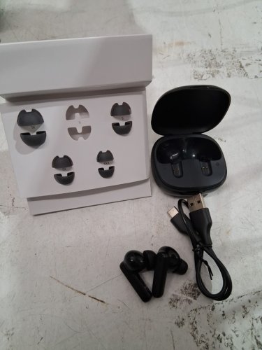 Soundcore by Anker True Wireless Earbuds - 10mm Drivers with Big Bass, Bluetooth 5.3, 30H Long Playtime, IPX5 Water-Resistant, 2 Mics for AI Clear Calls - BLACK (Model: P20i) image 3