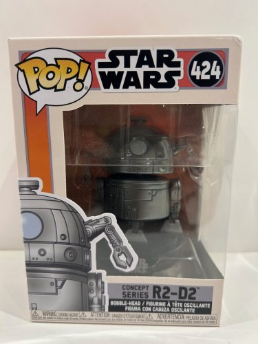 Funko pop! Star Wars - concept series r2-d2 bobble head (#424) image 2