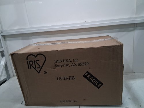 4PK IRIS USA WEATHERTIGHT STORAGE BOX - 32 QUART - CLEAR - (MODEL: UCB-FB) image 2
