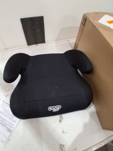 COSCO KIDS TOPSIDE LIGHTWEIGHT BACKLESS BOOSTER CAR SEAT - 100LBS MAX/CAP - BLACK (MODEL: 22976C-BLK) image 3