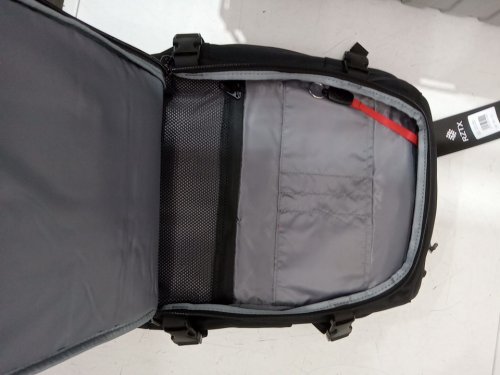 RZTX luxury business anti-theft waterproof backpack - fits 18" laptop - black image 3