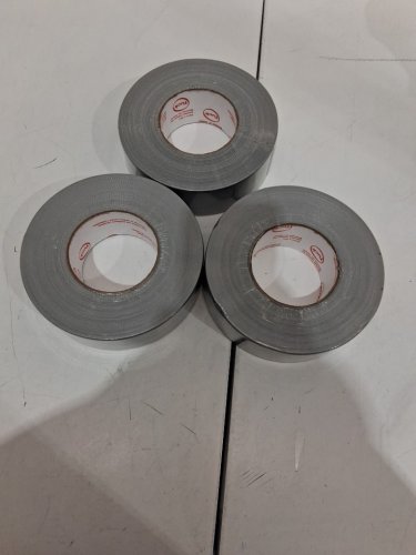 5PK TUCK industrial grade duct tape - 2" x 55m/roll - grey image 2