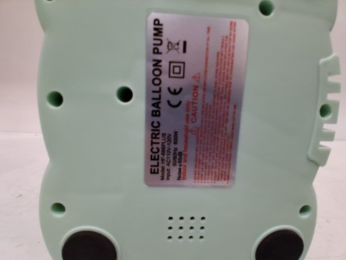 Keaibuding Balloon Pump Electric Portable Air Pump for Inflatables and Balloons - teal (model:hf-688plus) image 4