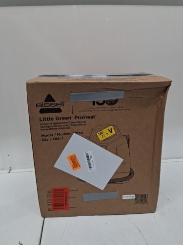 BISSELL LITTLE GREEN PORTABLE DEEP CLEANING VACUUM - 37OZ TANK MAX - GREEN/GREY (MODEL : 2513B) image 2