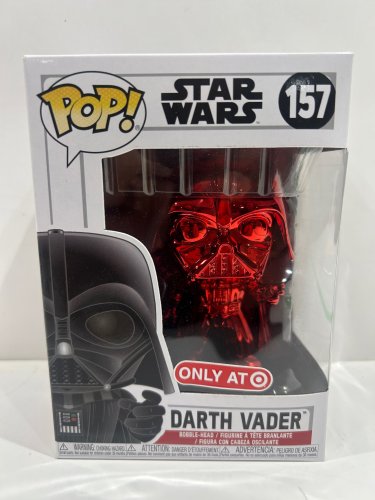 Funko pop! **only at target** Star Wars - darth Vader bobble head (#157) image 2