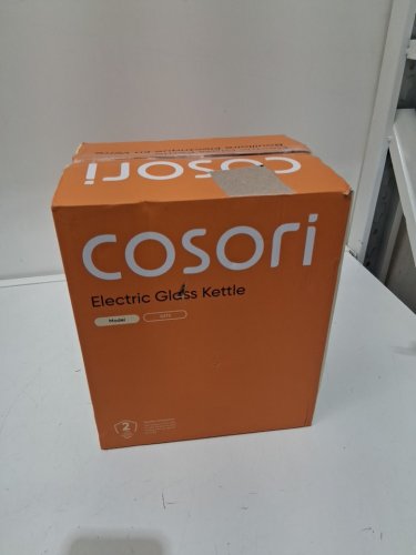 cosori electric wide opening water boiler kettle with auto-shut-off and boil-dry protection - 1.7l, 1500w - glass, stainless steel (model: gk172-c0) image 2