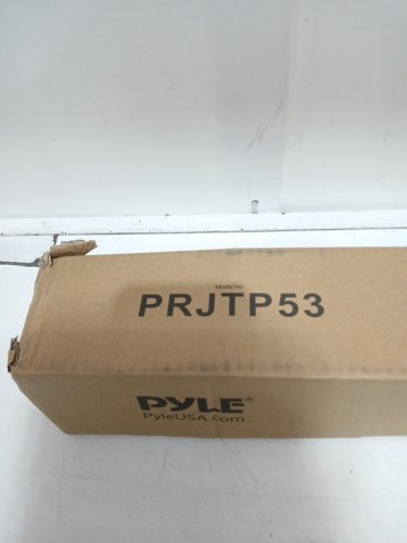 PYLE PORTABLE EASY PULL-OUT PROJECTOR SCREEN - 50" - BLACK (MODEL: PRJTP53) image 3
