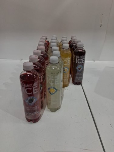 23PK SPARKLING ICE Zero Sugar Flavoured Water Beverage Variety Pack - 503ML Each - black raspberry / black cherry / classic lemonade image 3