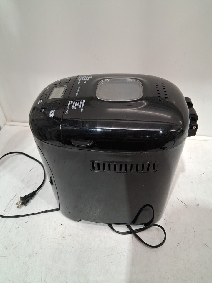 Amazon Basics 14-Setting Programmable Bread Maker - 2 LBS Cap - Black/Grey (Model: ‎BM1349-UL-B) image 6